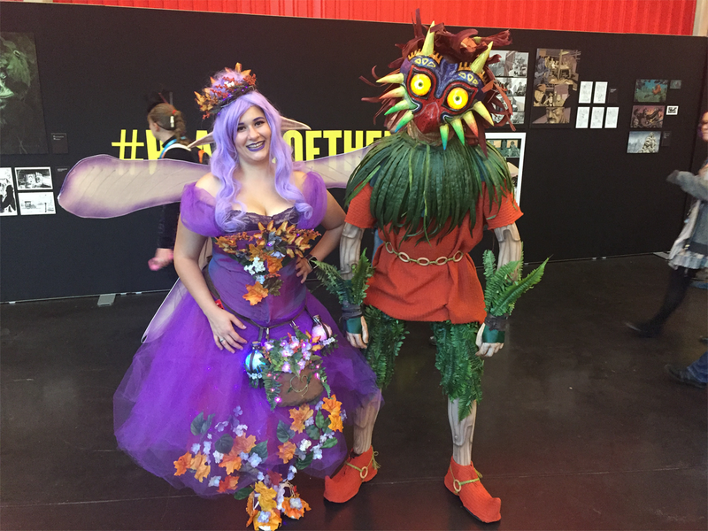 Majora’s Mask’s Skull Kid and a fairy.